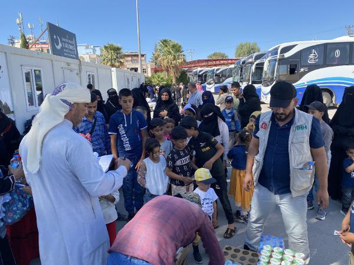 Suriye\'ye kaçan 161 Iraklı ülkelerine döndü