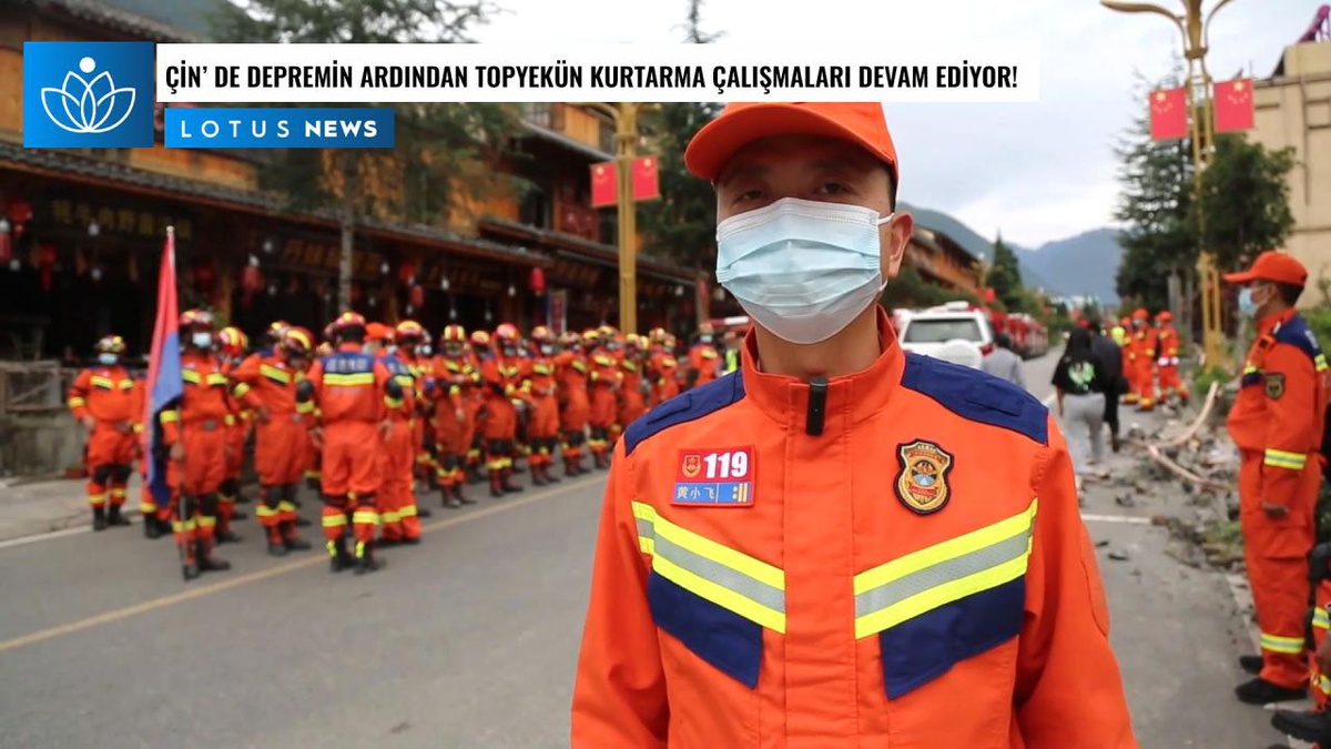 Video: Çin\'deki Deprem Sonrasında Topyekun Kurtarma Çalışmaları Devam Ediyor