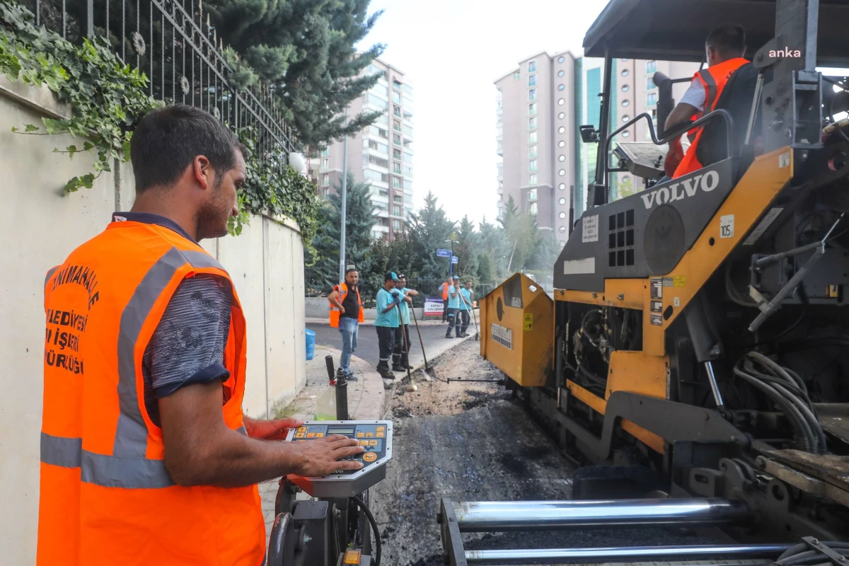 Ankara yerel haberleri | Yenimahalle Belediyesi Altyapı Çalışmalarına Hız Verdi