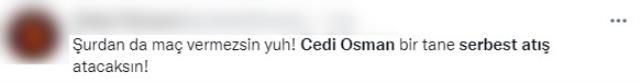 Burak Yılmaz'dan sonra şimdi de Cedi Osman! Sosyal medyada herkes aynı cümleyi paylaşıyor