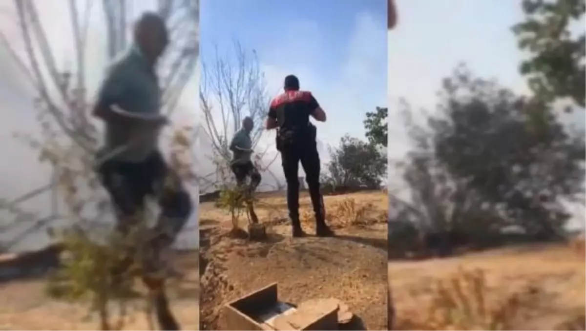 Hurda deposunda çıkan yangın, büyümeden söndürüldü