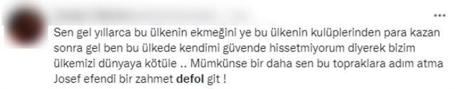 Josef de Souza'nın paylaşımındaki bir cümle ortalığı ayağa kaldırdı: Defol git