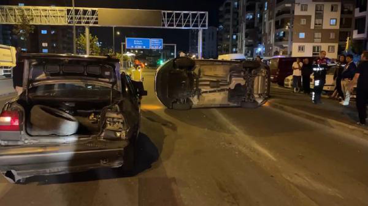 Son dakika haber... Kırıkkale\'de iki otomobil çarpıştı: 5 yaralı