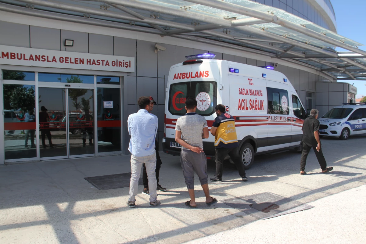Konya\'da balkondan düşen bebek yaralandı