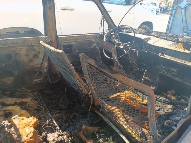 Sürücü sigara içerken otomobili de kendini de yaktı Sürücü sigara içerken otomobili de kendini de yaktı
