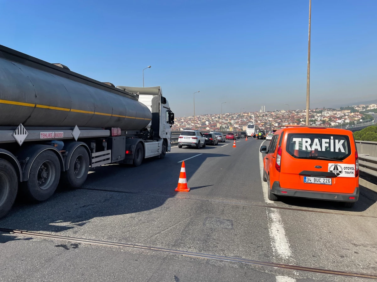 Anadolu Otoyolu\'ndaki zincirleme trafik kazası ulaşımı aksattı