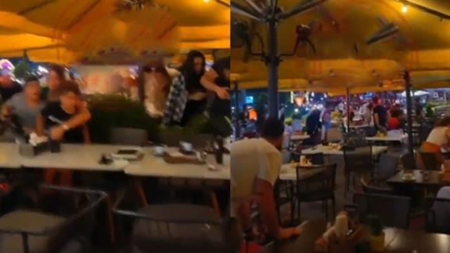 AVM'de silahlı çatışma! İki grup birbirine girdi 5 kişi yaralandı AVM'de silahlı çatışma! İki grup birbirine girdi 5 kişi yaralandı