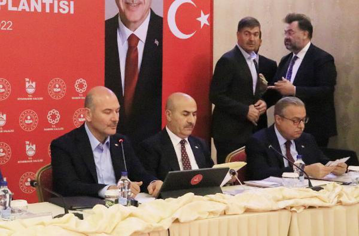 Mardin gündem haberi: Bakan Soylu Mardin\'de \'İl Güvenlik Toplantısı\'na katıldı