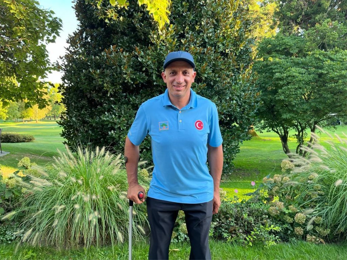 Engelliler Golf Milli Takımı\'ndan Mehmet Kazan, İtalya\'daki turnuvada 4. oldu