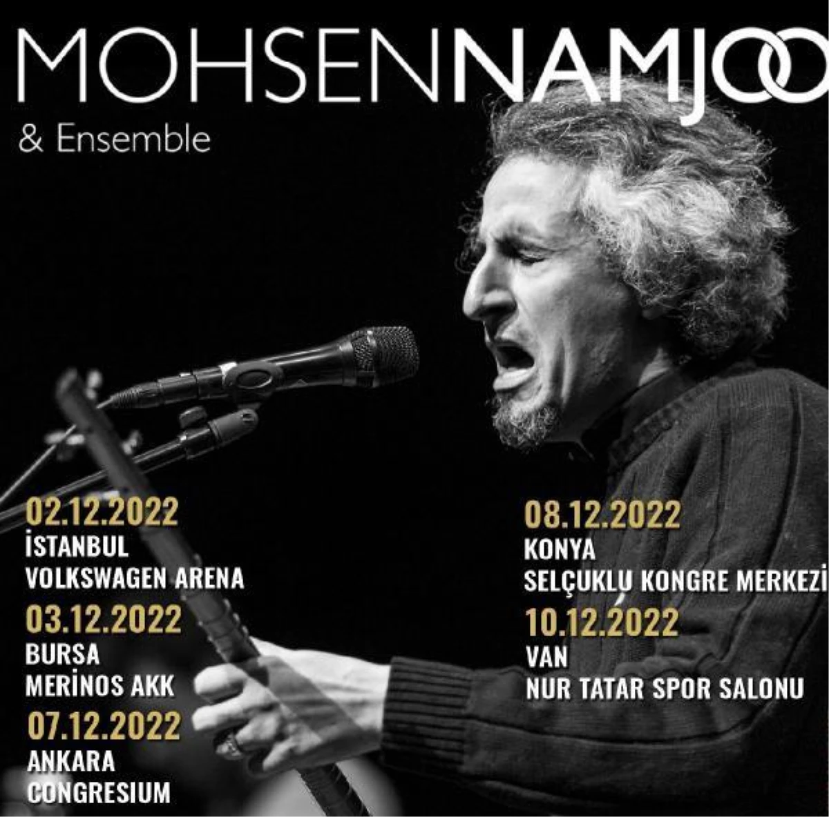 İran\'ın Bob Dylan\'ı Mohsen Namjoo, Türkiye\'ye geliyor