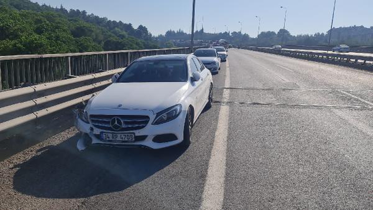 TEM\'de 6 araçlı zincirleme kaza