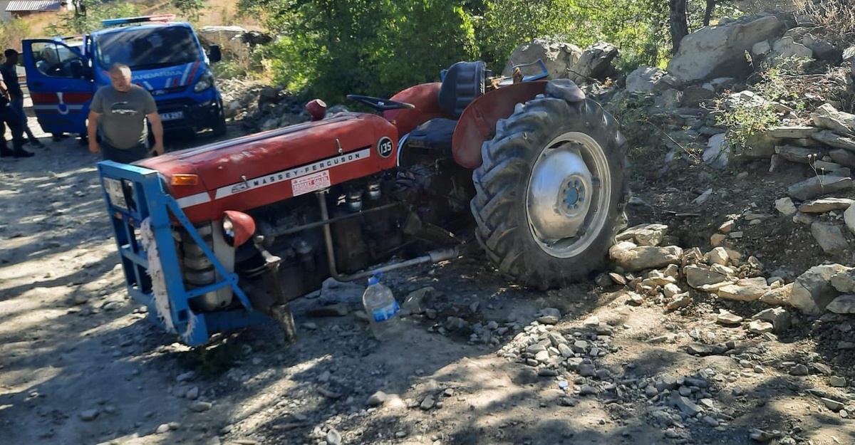 Tokat\'ta yangına müdahale ettikten sonra köyüne giderken kaza geçiren kişi öldü