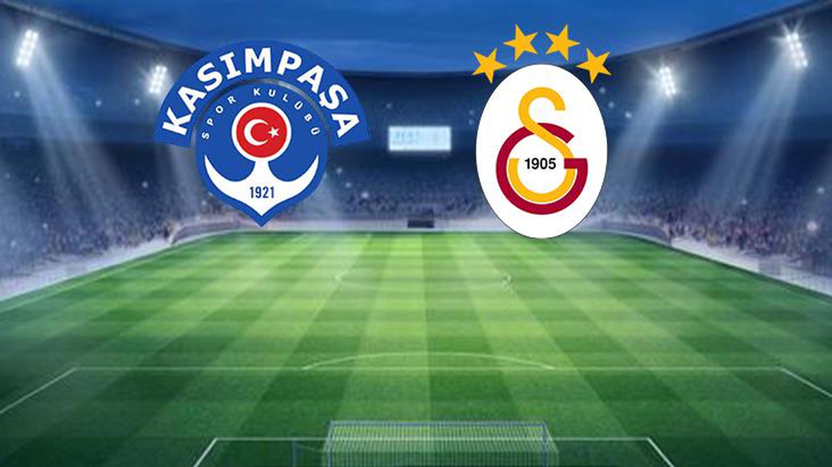 Kasımpaşa-Galatasaray karşılaşmasında ilk 11\'ler netleşti