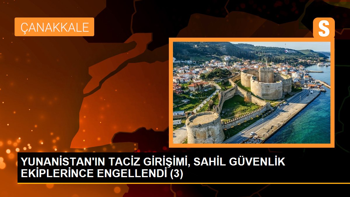 YUNANİSTAN\'IN TACİZ GİRİŞİMİ, SAHİL GÜVENLİK EKİPLERİNCE ENGELLENDİ (3)