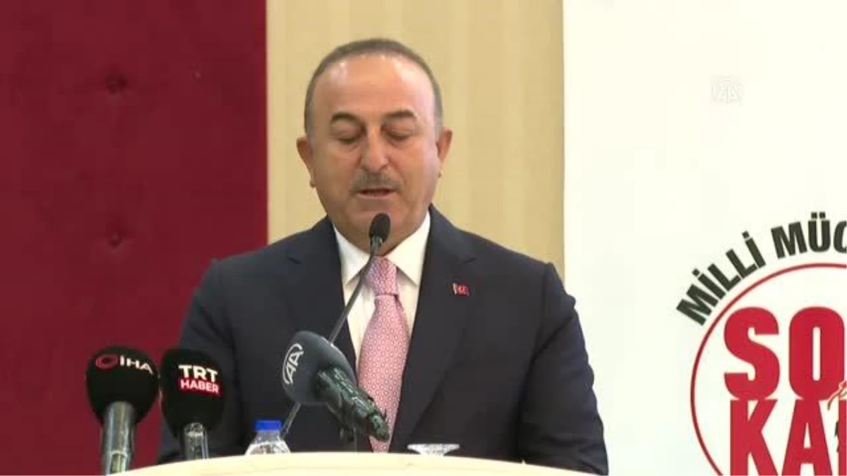 Bakan Çavuşoğlu, Sakarya Meydan Muharebesi ve Haymana Sempozyumu\'nda konuştu