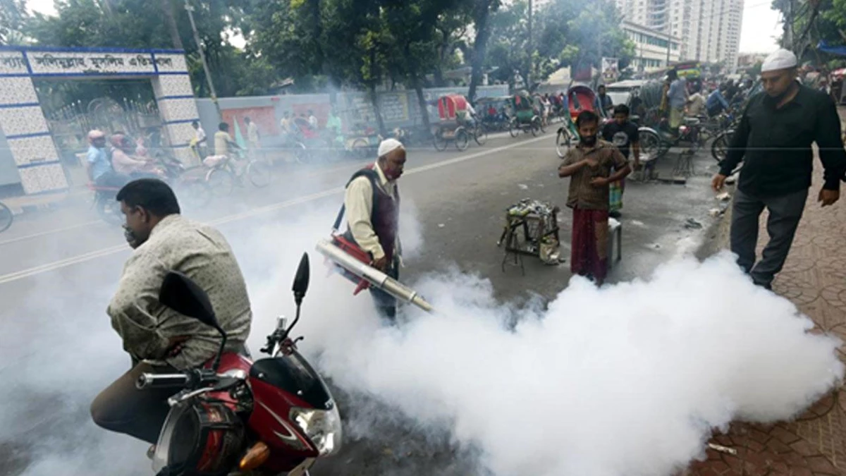 Bangladeş\'te Dang Humması Kontrolüne Yönelik Sivrisinek İlaçlama Çalışması