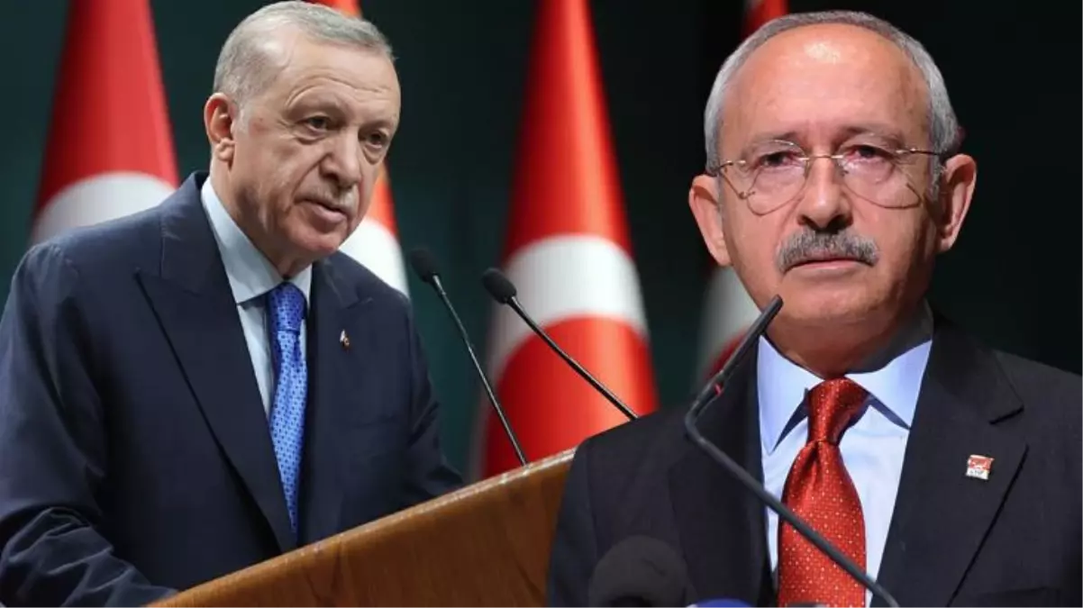 Halk onu istiyor! CHP\'nin masasındaki son seçim anketine göre Kılıçdaroğlu, Cumhurbaşkanı Erdoğan\'a fark attı