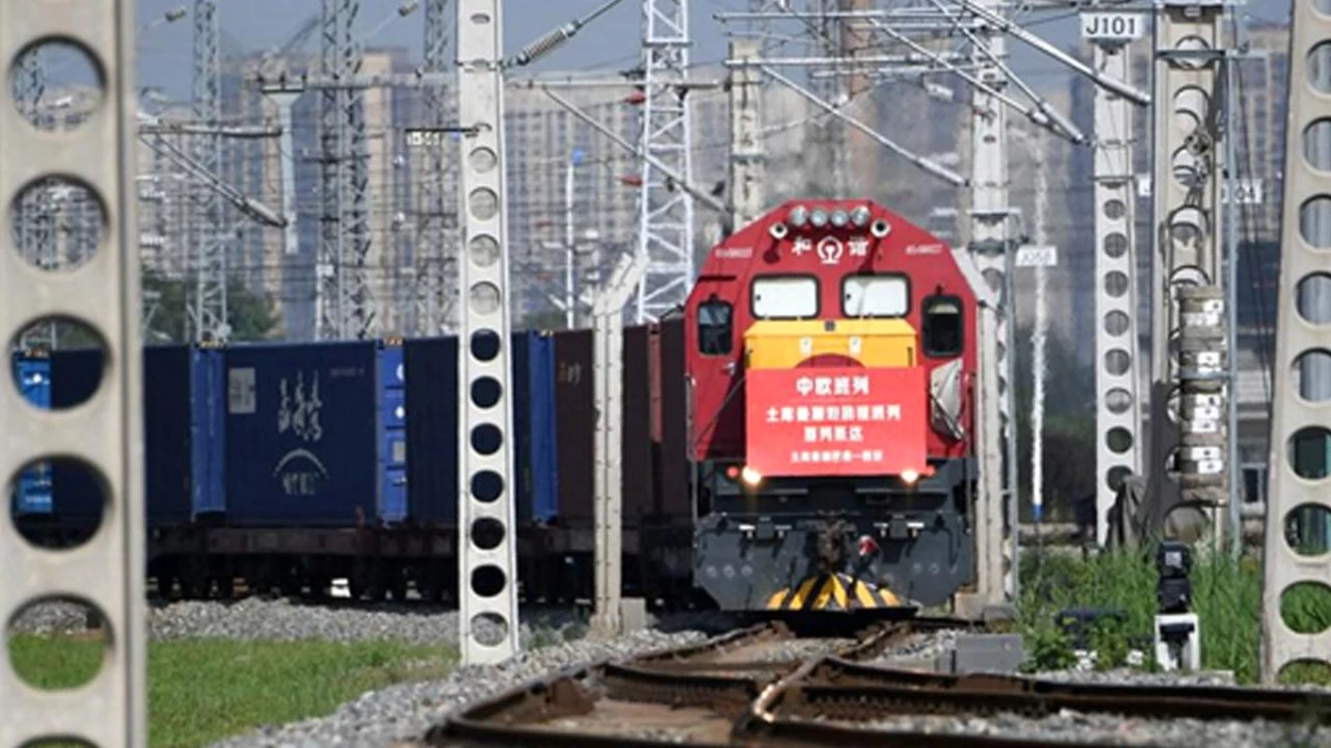 Çin-Avrupa Yük Treni Hizmetleri, Ağustos Ayında Sağlam Büyüme Kaydetti