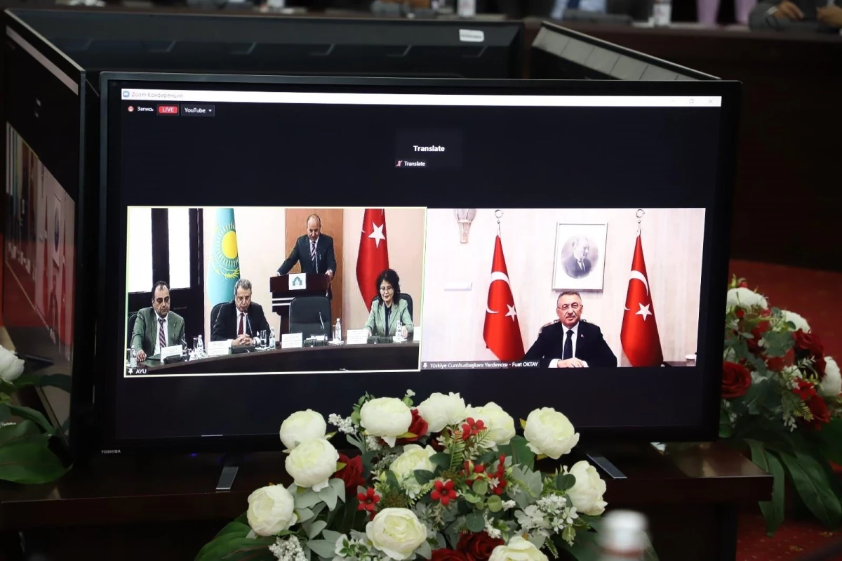 Oktay, Hoca Ahmet Yesevi Uluslararası Türk-Kazak Üniversitesi Akademik Yılı Açılış Töreni\'nde konuştu Açıklaması