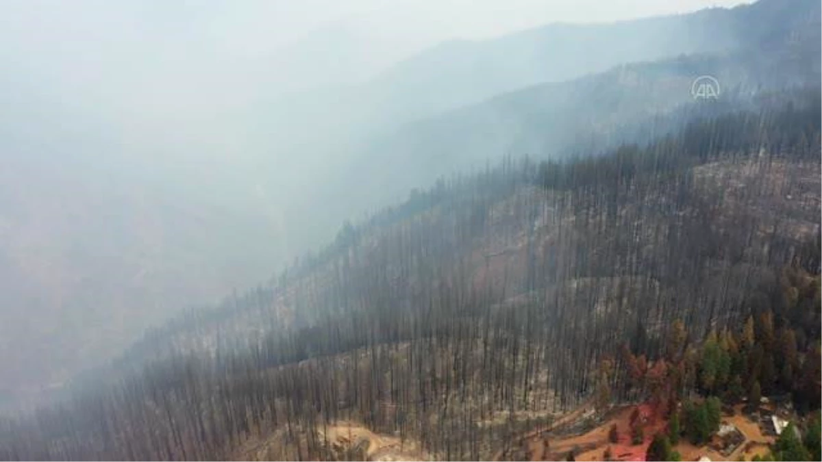 Kaliforniya\'nın kuzeyindeki orman yangınında 11 binden fazla kişi tahliye edildi