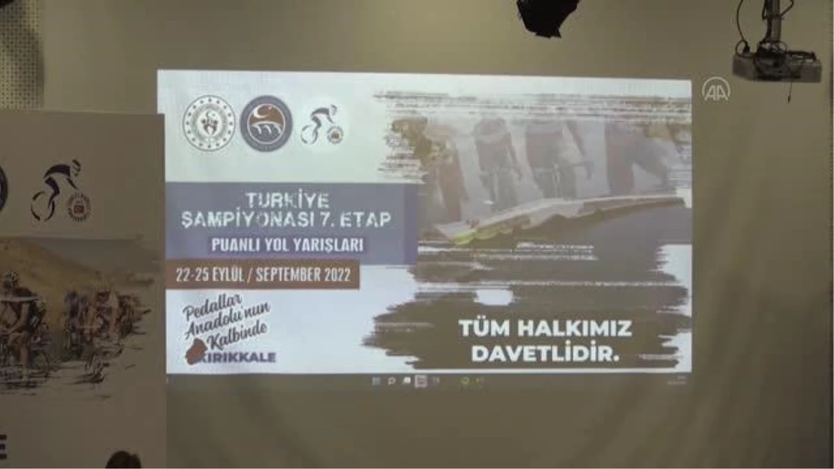 Türkiye Bisiklet Şampiyonası 7. Etap Puanlı Yol Yarışları Kırıkkale\'de yapılacak