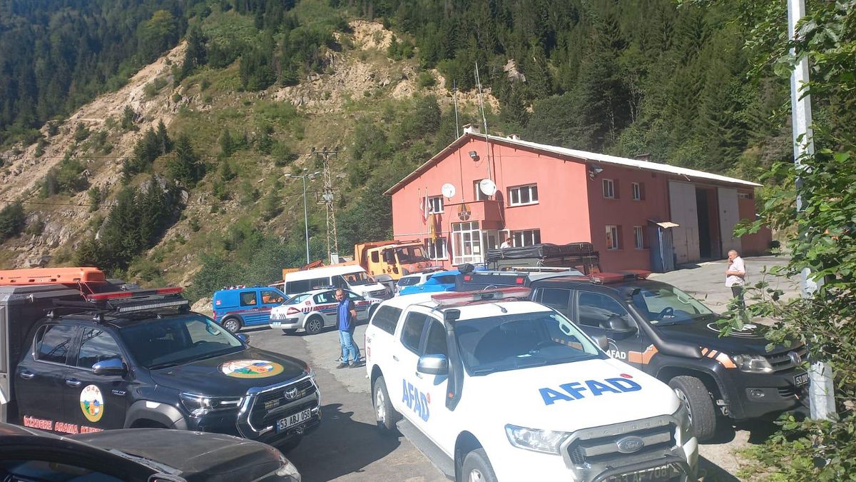 Rize\'de kaybolan işçi bulundu