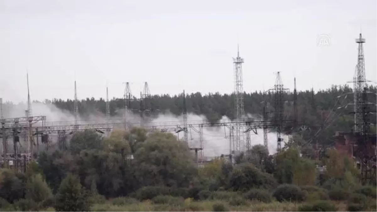 Rus güçleri Ukrayna'da elektrik santralini vurdu