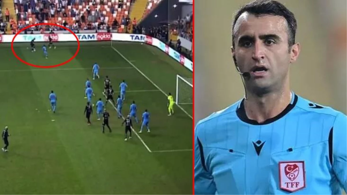 Hakem Atilla Karaoğlan, Adana Demirspor\'un Trabzonspor karşısında bulduğu golü iptal etti, hakemler verilen kararı "skandal" diyerek eleştirdi