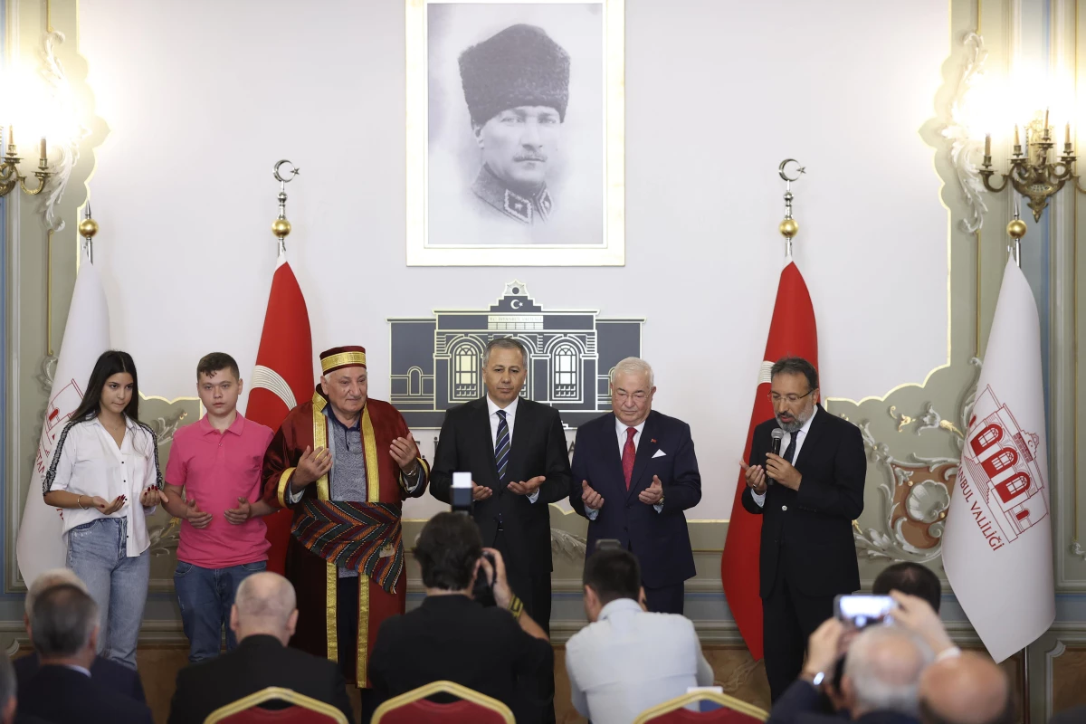 İstanbul Valiliğinde "Şed Kuşanma Töreni" düzenlendi