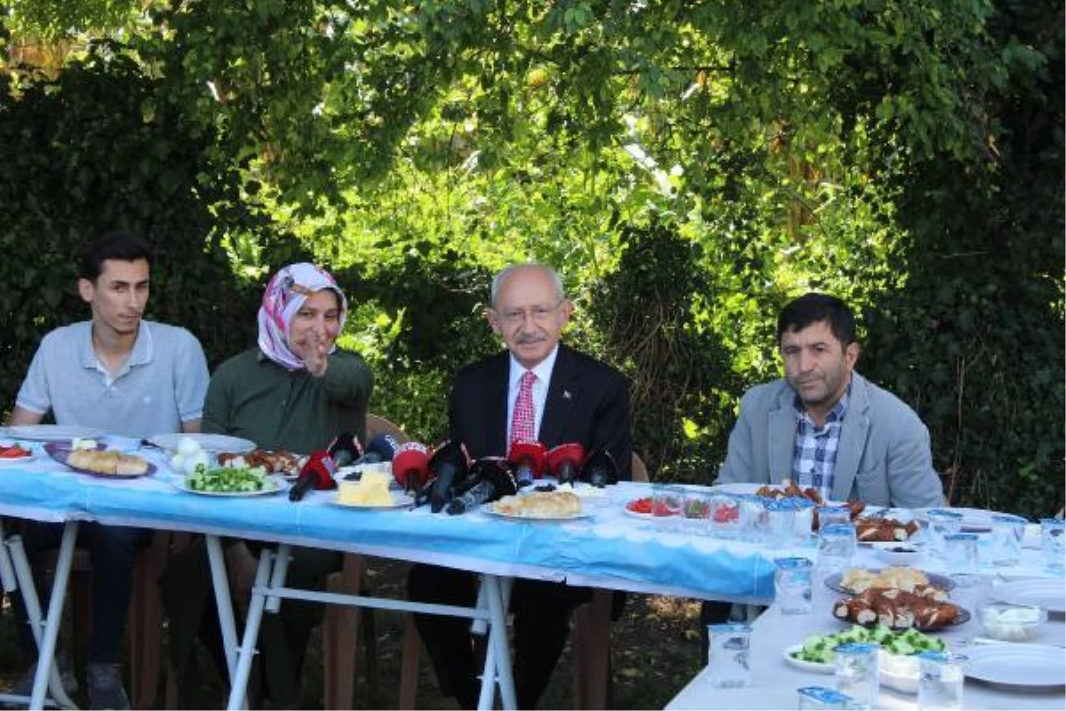 Kılıçdaroğlu: Devletin dini adaletse adaletin bir şekilde sağlanması lazım
