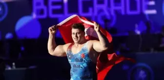 Milli güreşçi Rıza Kayaalp tarihe geçti! 5'inci kez dünya şampiyonu oldu