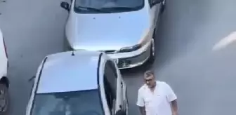 Şişli'de yol verme kavgasını güçlükle ayırdılar