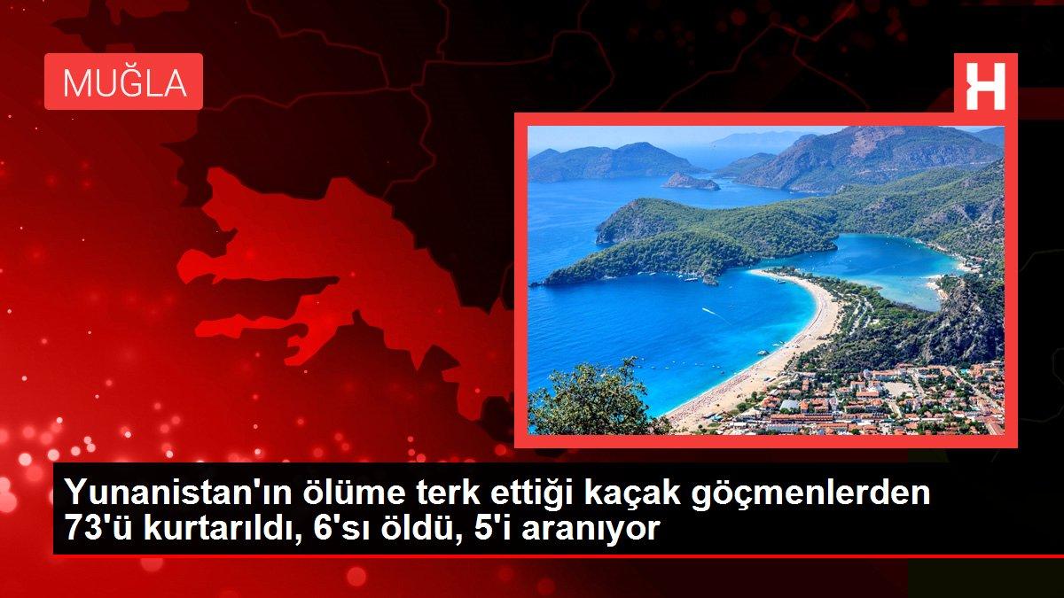 Son dakika haberi... Yunanistan'ın ölüme terk ettiği kaçak göçmenlerden 73'ü kurtarıldı, 6'sı öldü, 5'i aranıyor