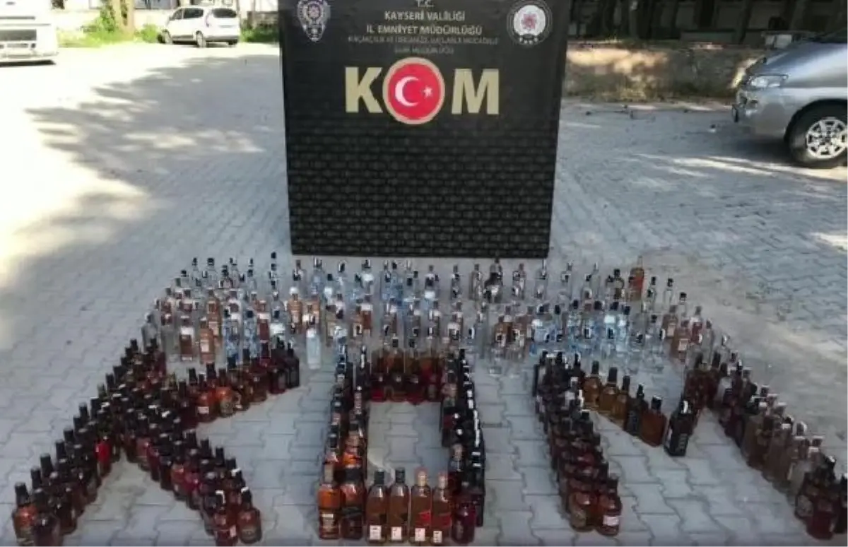 Son dakika haberleri! Kayseri\'de kaçak sigara ve sahte içki operasyonu: 7 gözaltı