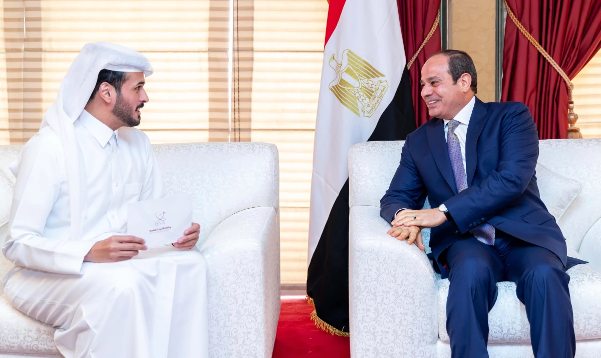 Mısır Cumhurbaşkanı Sisi: "Katar ziyaretim gelişen ilişkilerimizin bir yansımasıdır"