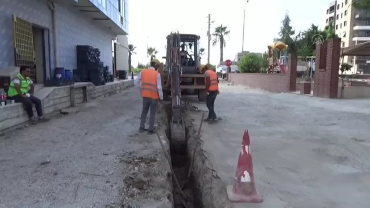 Silifke\'de doğal gaz kullanımı için ilk kazı yapıldı