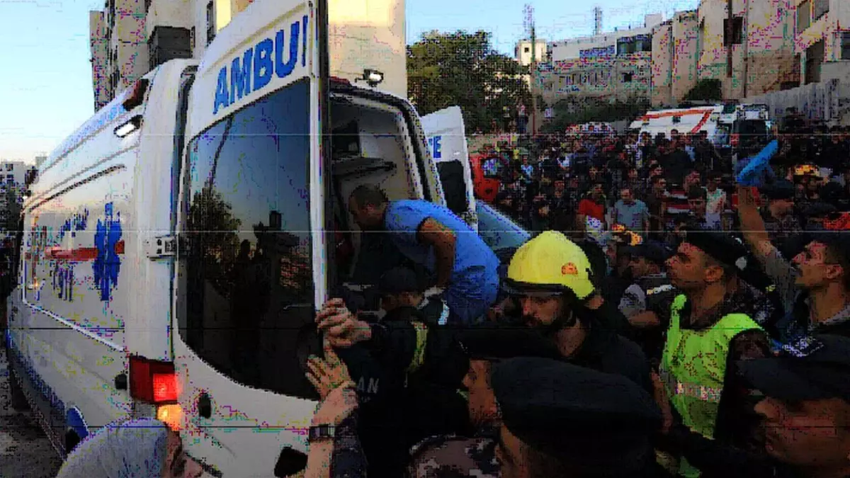 Ürdün\'de Çöken Binada Yaşamını Yitirenlerin Sayısı Beşe Yükseldi