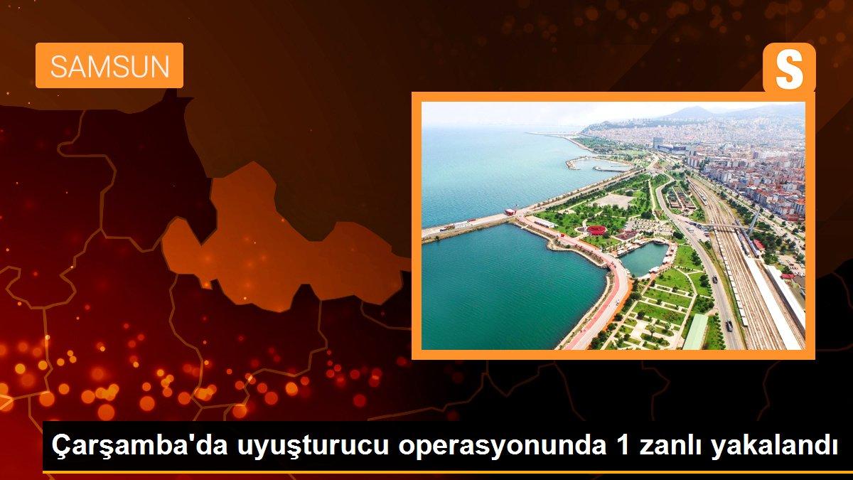 Çarşamba\'da uyuşturucu operasyonunda 1 zanlı yakalandı