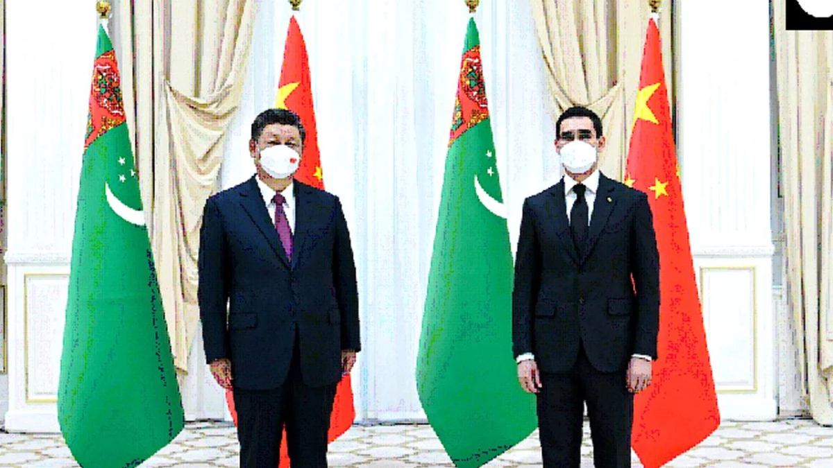 Çin Cumhurbaşkanı Xi, Semerkant\'ta Türkmenistan ve Kırgızistan Liderleriyle Biraraya Geldi