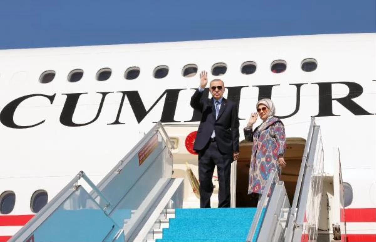 Cumhurbaşkanı Erdoğan, Özbekistan\'a gitti