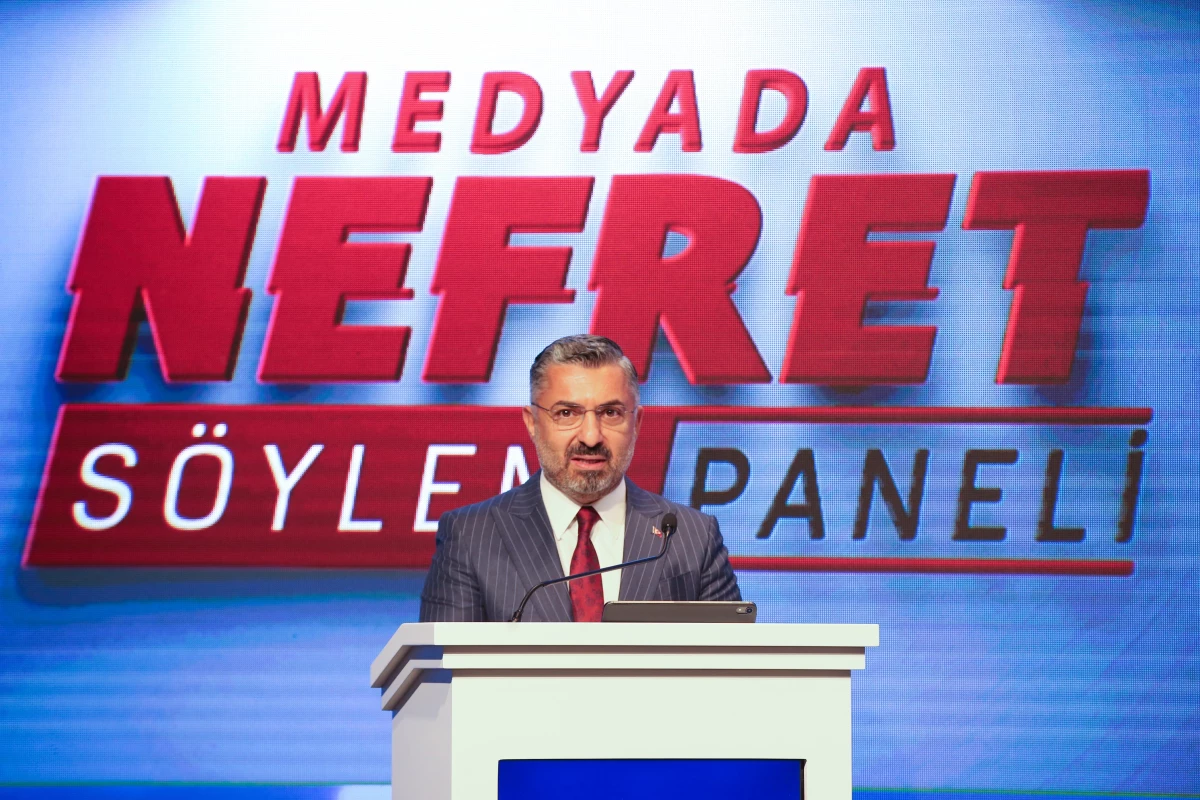 RTÜK Başkanı Şahin, "Medyada Nefret Söylemi Paneli"nde konuştu Açıklaması