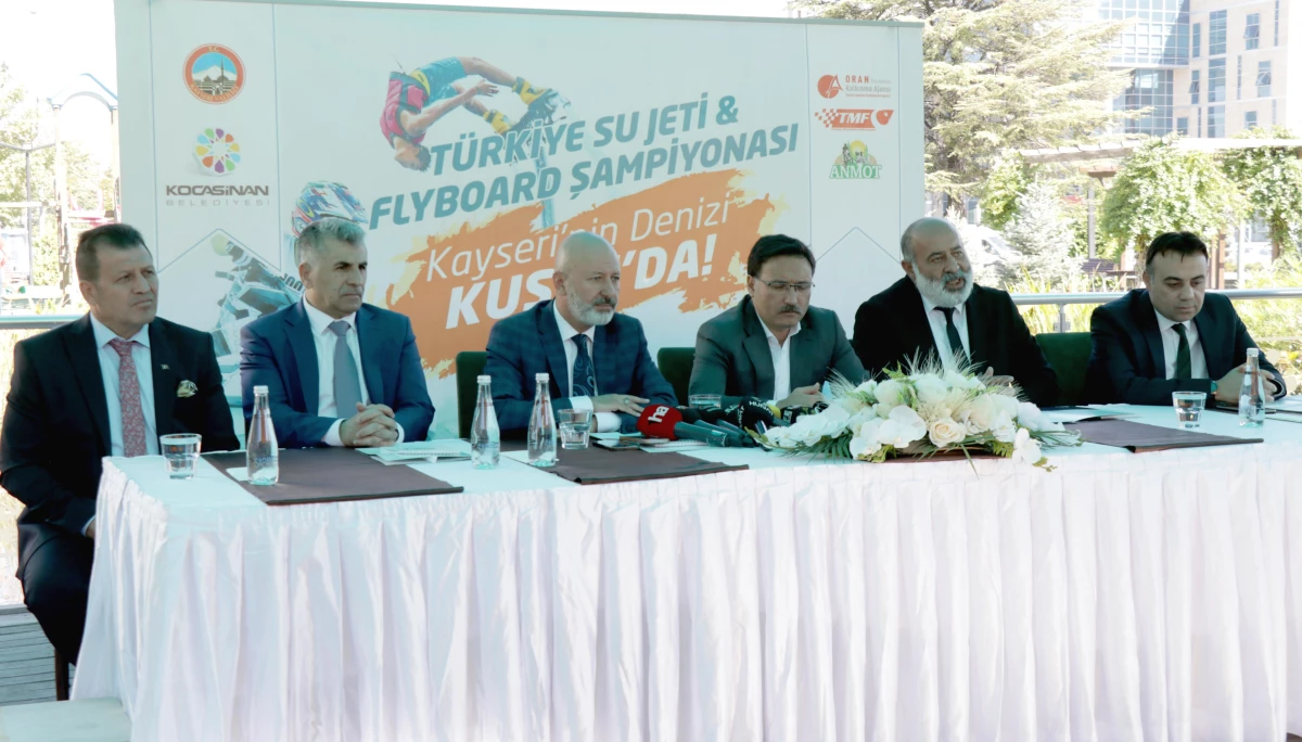 Türkiye Su Jeti ve Flyboard Şampiyonası heyecanı Kayseri\'de yaşanacak