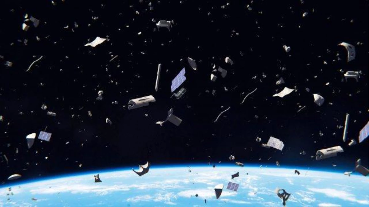 Uzay çöplerinin Dünya\'ya atıldığı anlar paylaşıldı!