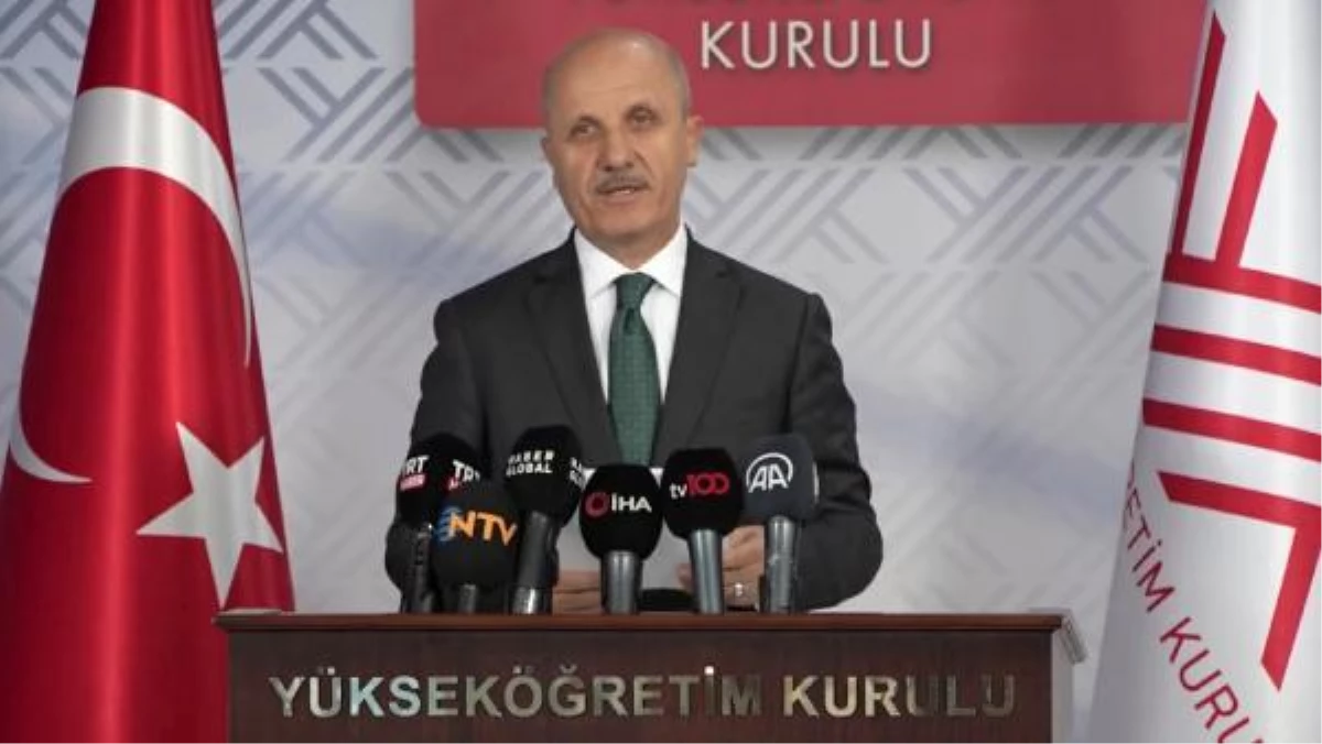 YÖK Başkanı Özvar üniversite hastanelerindeki iyileştirmeleri anlattı Açıklaması