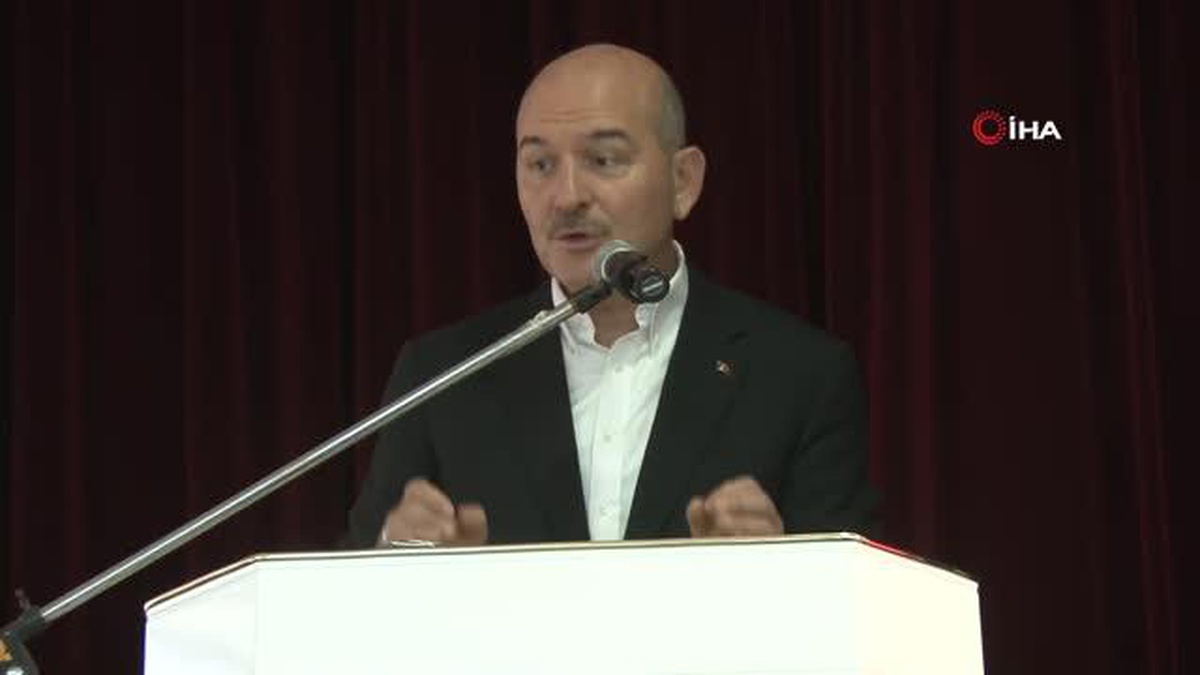 İçişleri Bakanı Süleyman Soylu, Kırklareli\'nde muhtarlarla bir araya geldi: (1)
