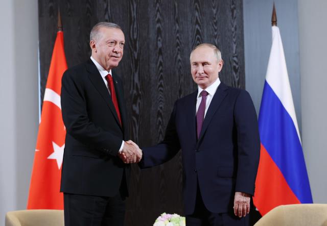 Cumhurbaşkanı Erdoğan'ın, Rusya Devlet Başkanı Putin ile görüşmesi sona erdi