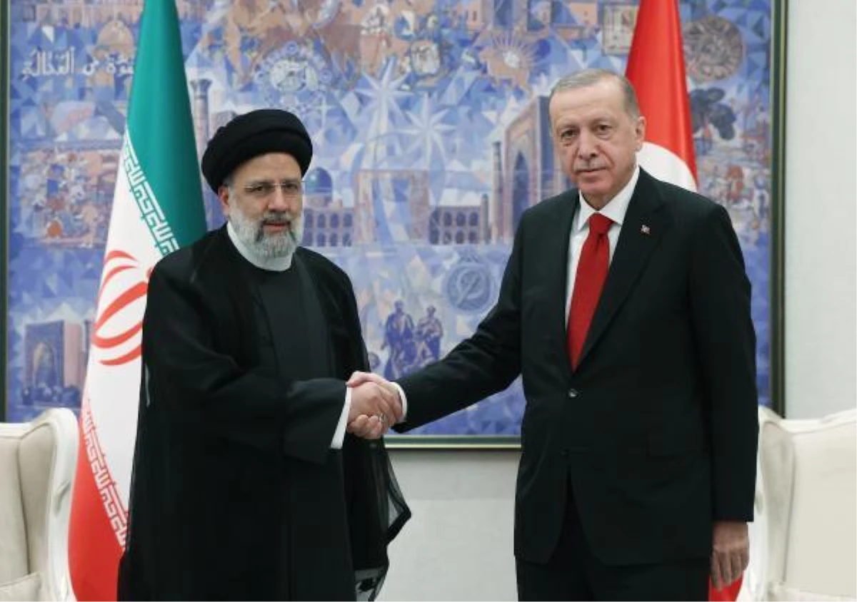 Cumhurbaşkanı Erdoğan, İranlı mevkidaşı Reisi\'yle  görüştü