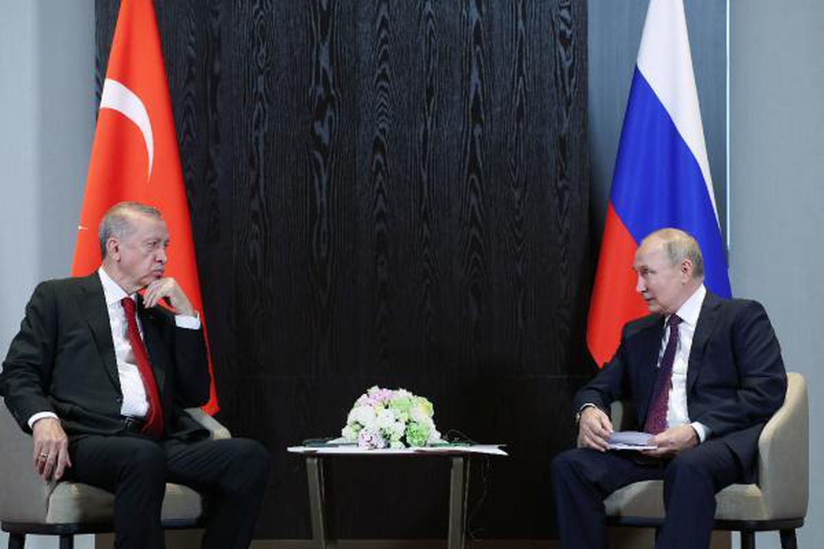 Cumhurbaşkanı Erdoğan, Putin\'le  görüştü