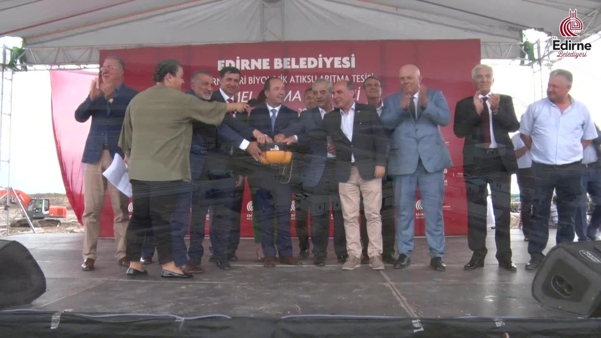 Edirne İleri Biyolojik Atıksu Arıtma Tesisi İnşaatında Sona Yaklaşılıyor