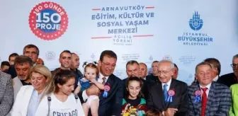 Kılıçdaroğlu Arnavutköy'de konuştu